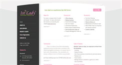 Desktop Screenshot of firstladyclean.com